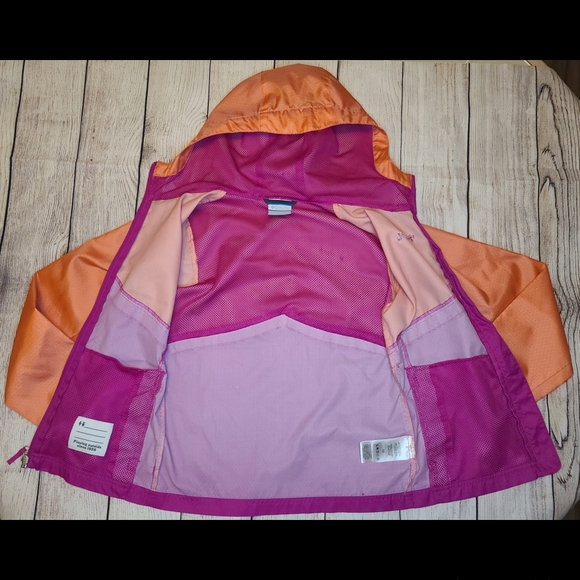 Big Kids Columbia Windbreaker Large 10/12 - Picture 4 of 6